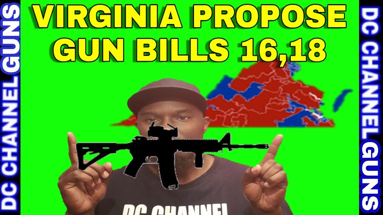 Virginia Propose Gun Bills S.B.16 Expand Definition of Assault Rifle S.B.18 Raise Age Limit | GUNS