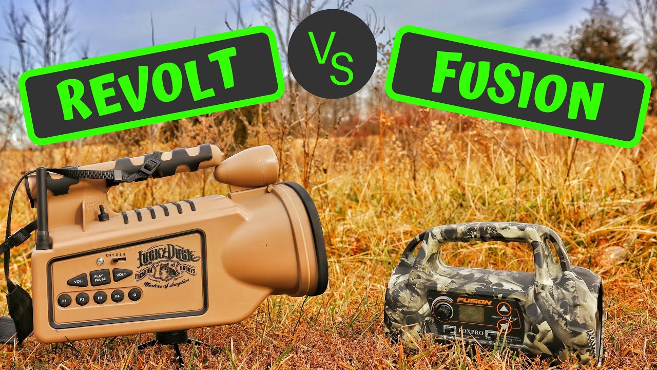 LUCKY DUCK Revolt vs FOXPRO Fusion | Best Electronic Predator Call For You?