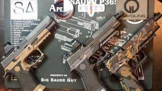 Sig Sauer P320 trigger upgrade options