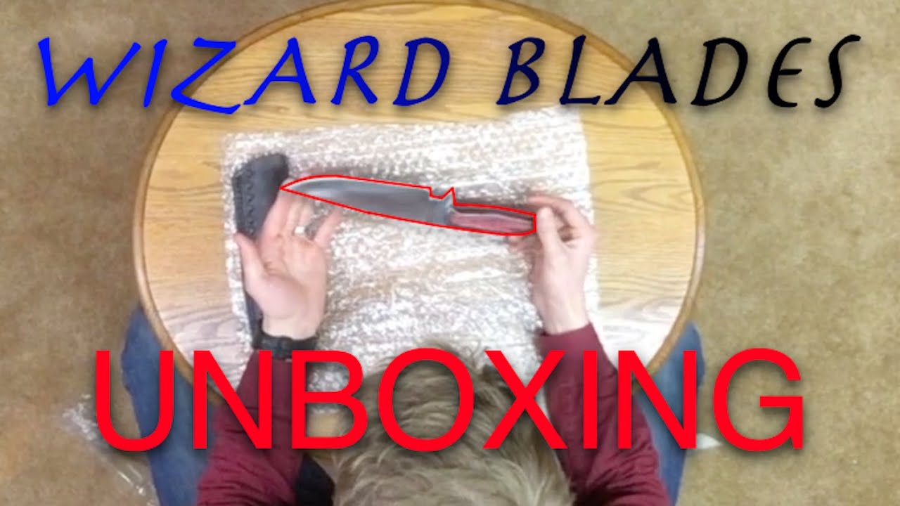 WIZARD BLADES Unboxing!