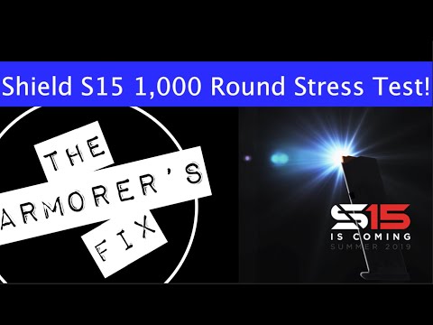 Shield S15 1000 Round Stress Test + Glock 43X + TLR-6