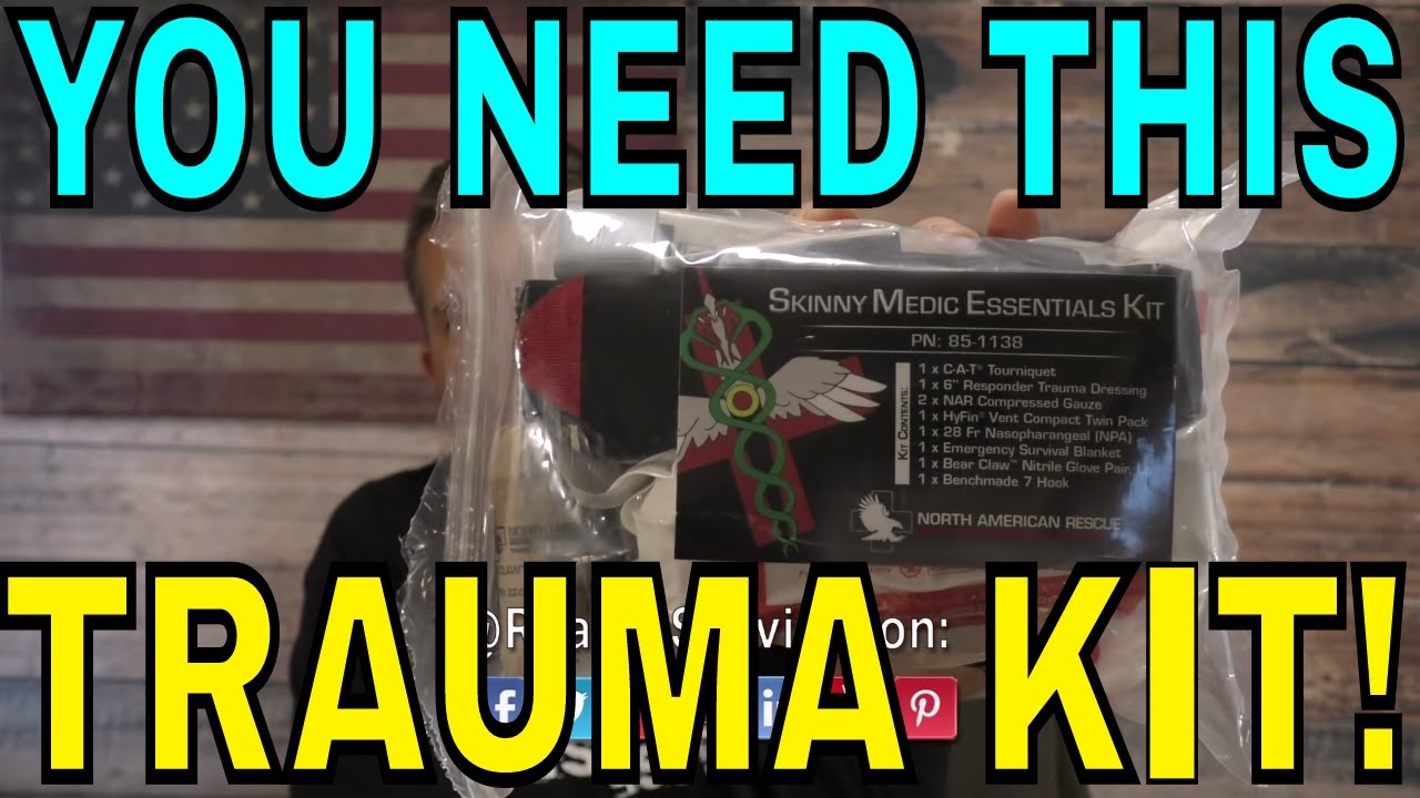 Skinny Medic Emergency Essential Trauma Kit