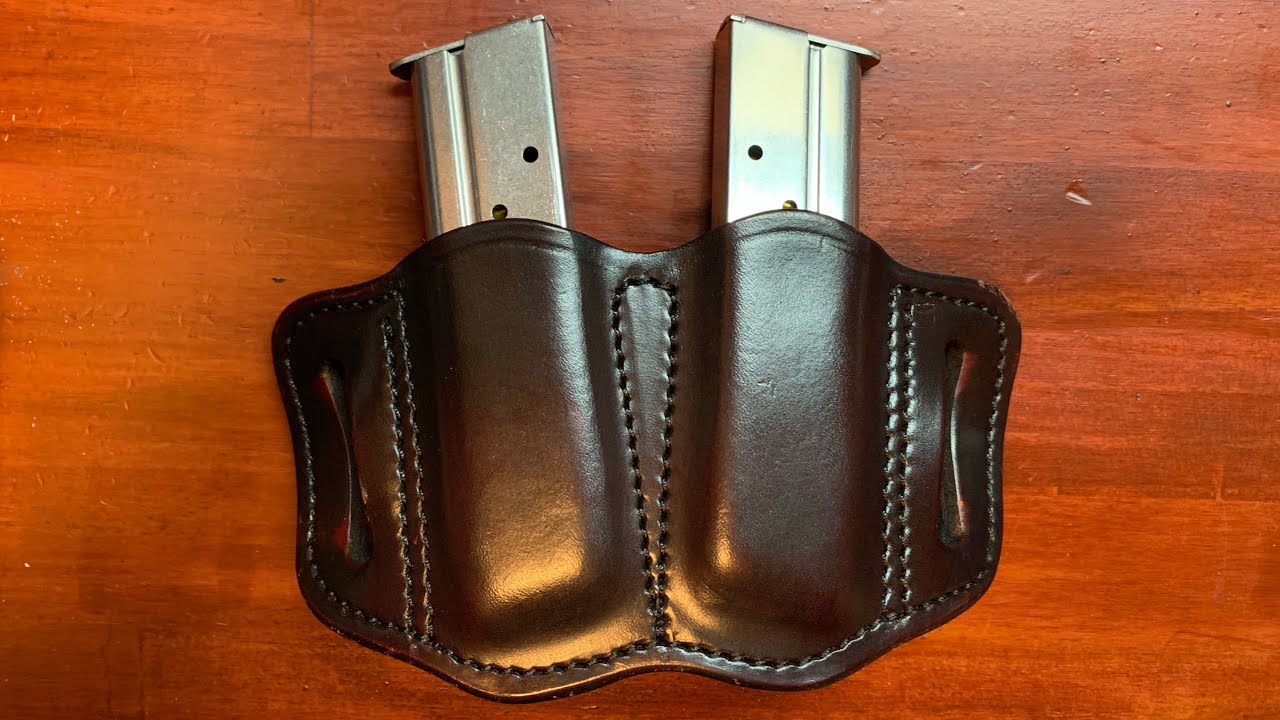 Full review of the 1791 Gunleather 2.1 Single stack magazine holster /mag holder OWB