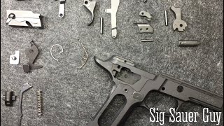 Sig Sauer P226 reassembly