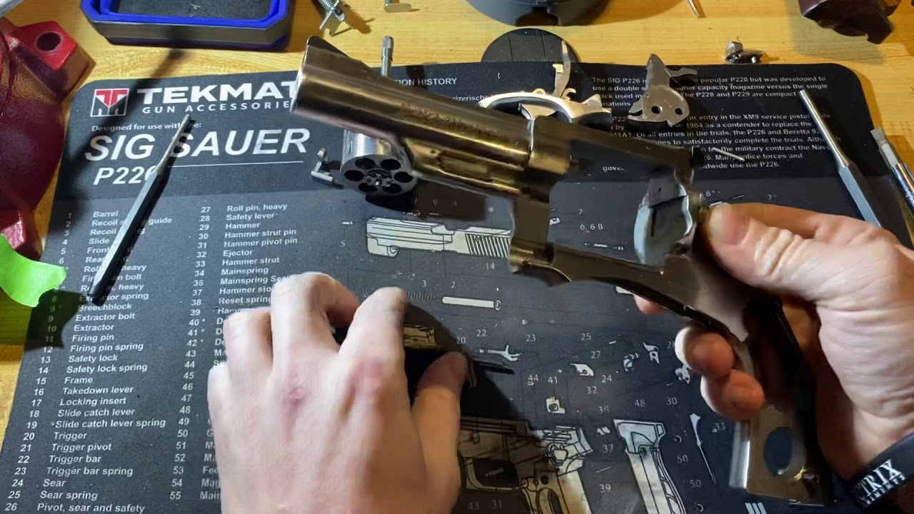 Ruger Six Series Revolver Disassembly/Reassembly (Security Six, Speed Six & Police Service Six)