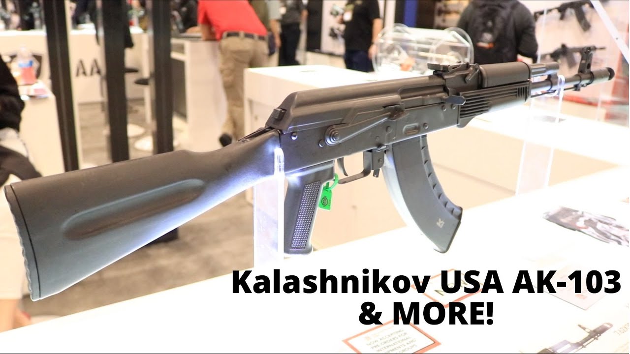 Kalashnikov USA AK 103 & More at Shot Show 2020