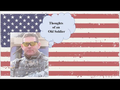 POETRY, PROSE AND PATRIOTISM WITH THE OLD SOLDIER