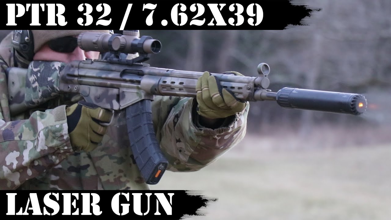 PTR 32 / 7.62x39 - Laser Gun!