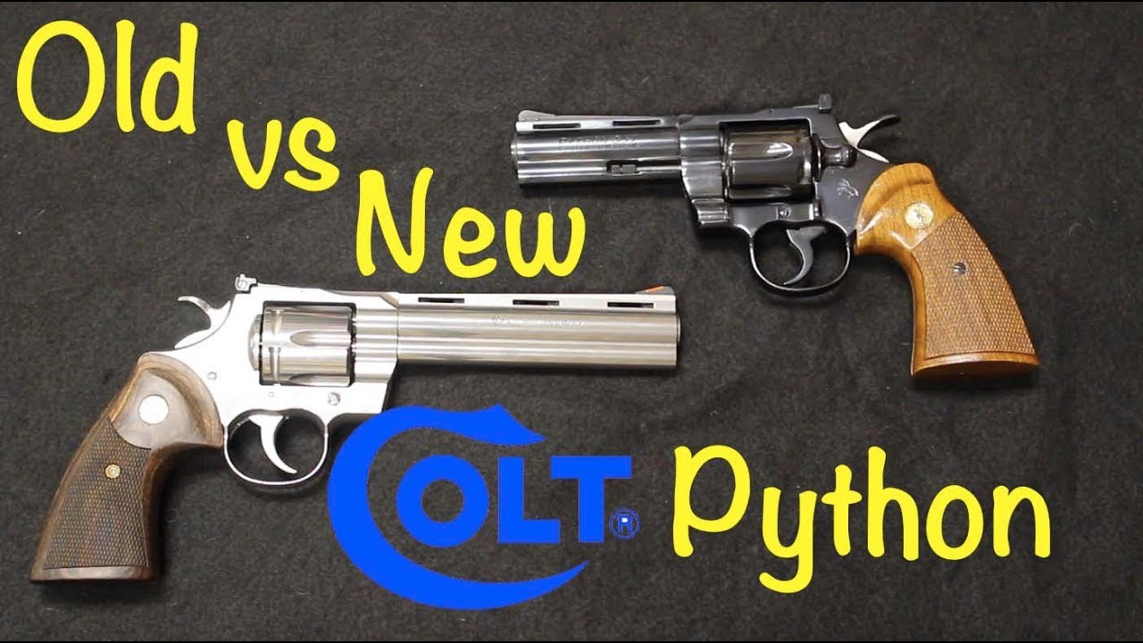 2020 Colt Python vs Original Colt Python