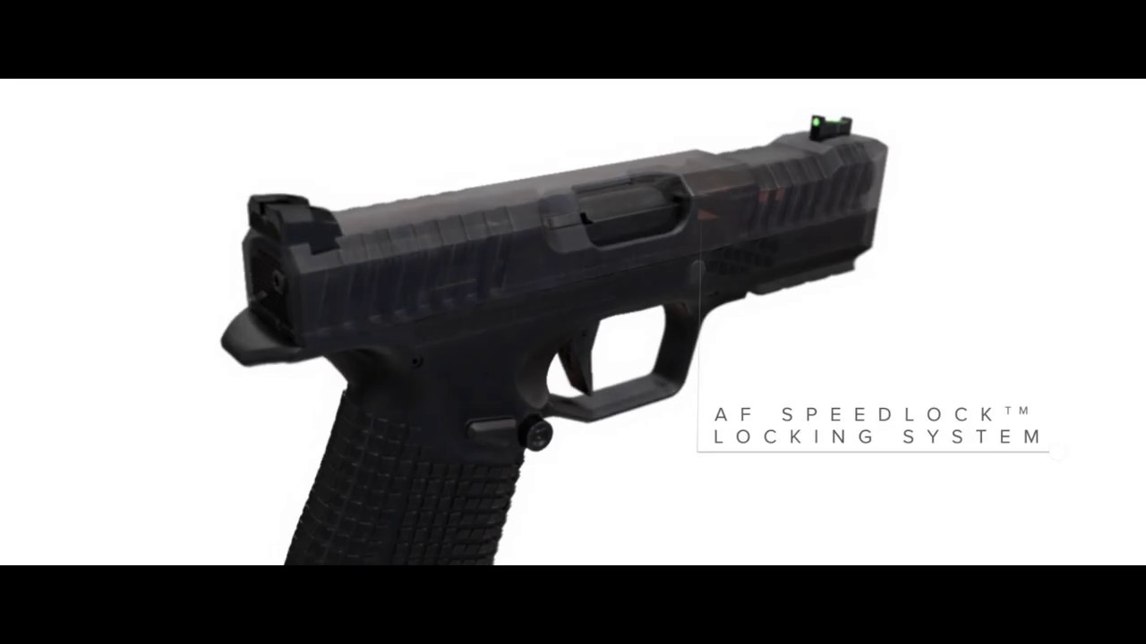 Archon Firearms Type B pistol anatomy.