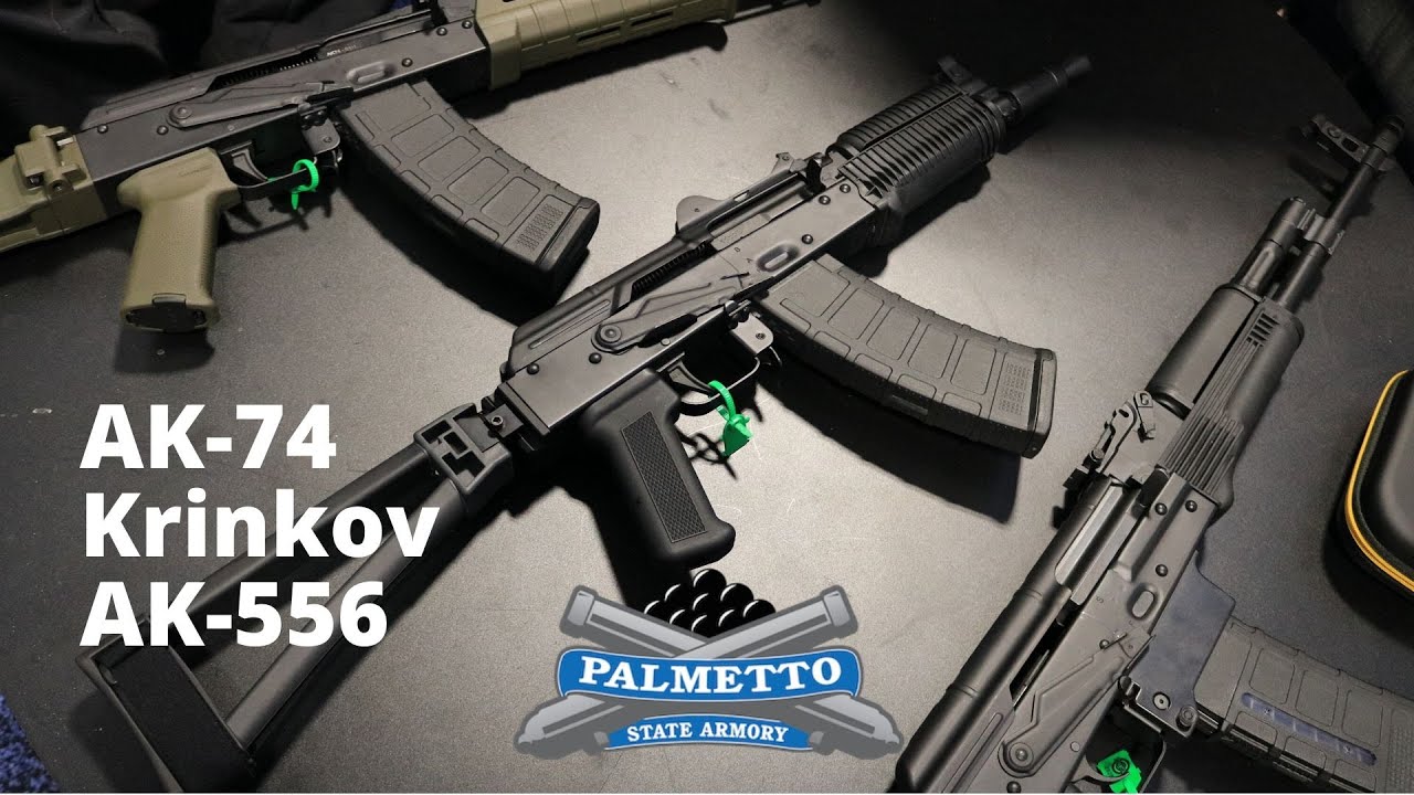 PSA's NEW AK-74, Krinkov & AK-556 -- Shot Show 2020