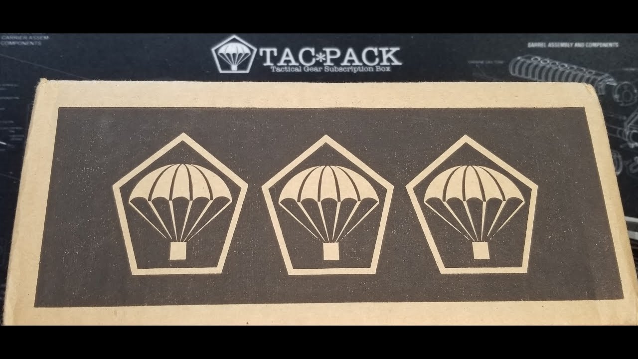 January 2020 TacPack Unboxing
