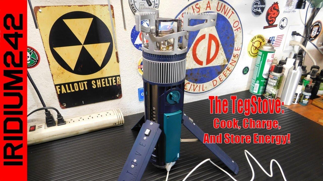 The Tegstove:  Cook, Charge And Store Energy!