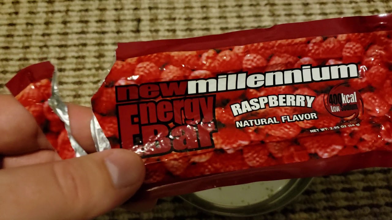 Ration Review: New Millenium Energy Bar, Raspberry