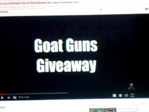 gunnwild1 goatgun giveaway
