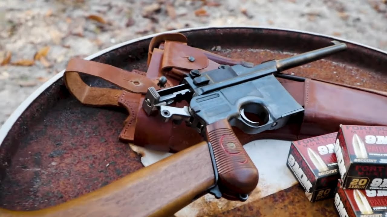 Mauser Broomhandle with Sam Andrews