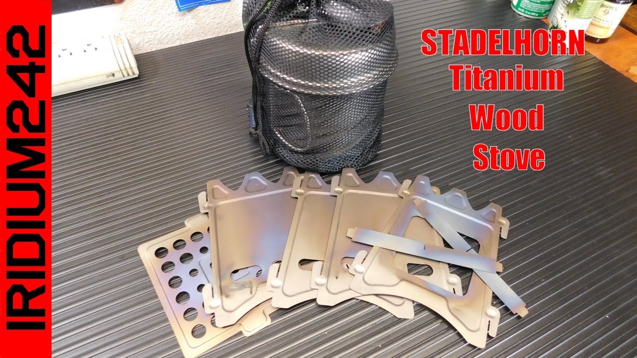 Bug Out Bag Upgrade:  STADELHORN Titanium Wood Stove