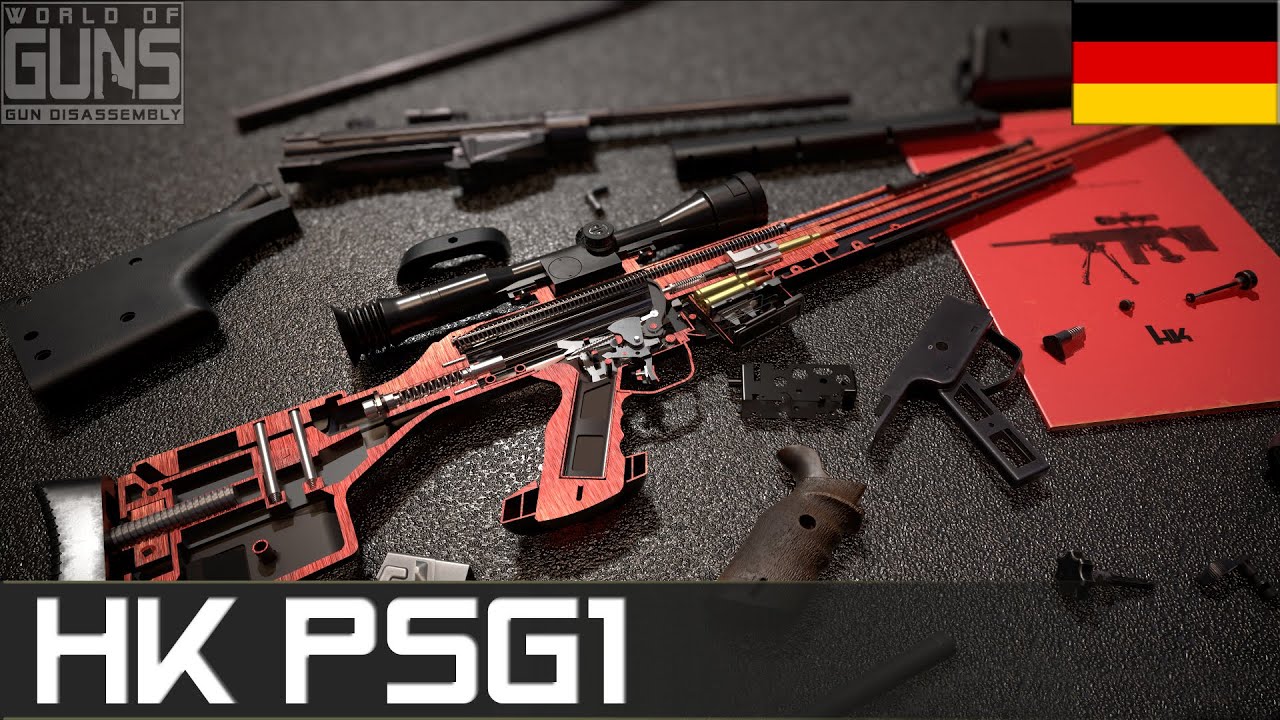 HK PSG1 sniper rifle mechanism!