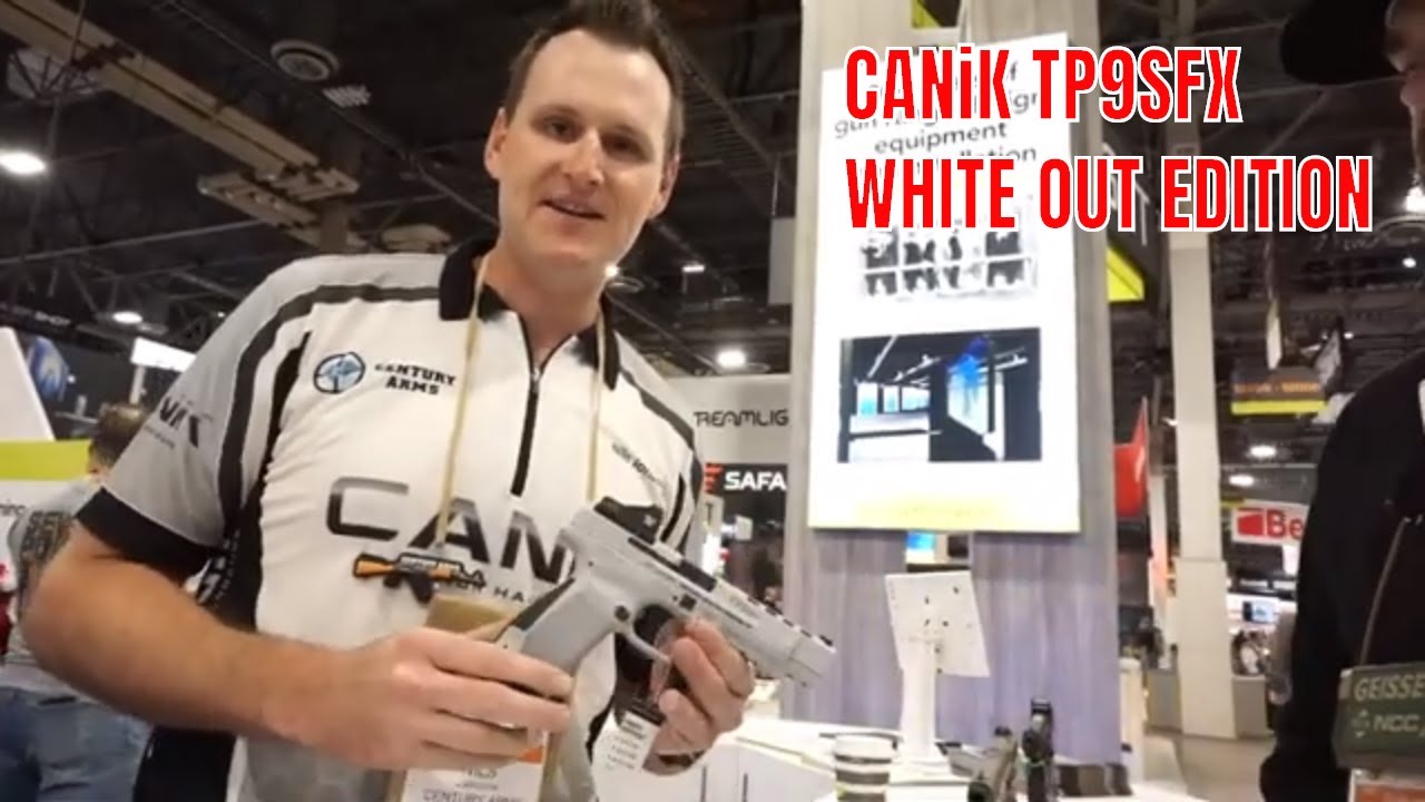 CANIK TP9SFX / WHITE OUT EDITION