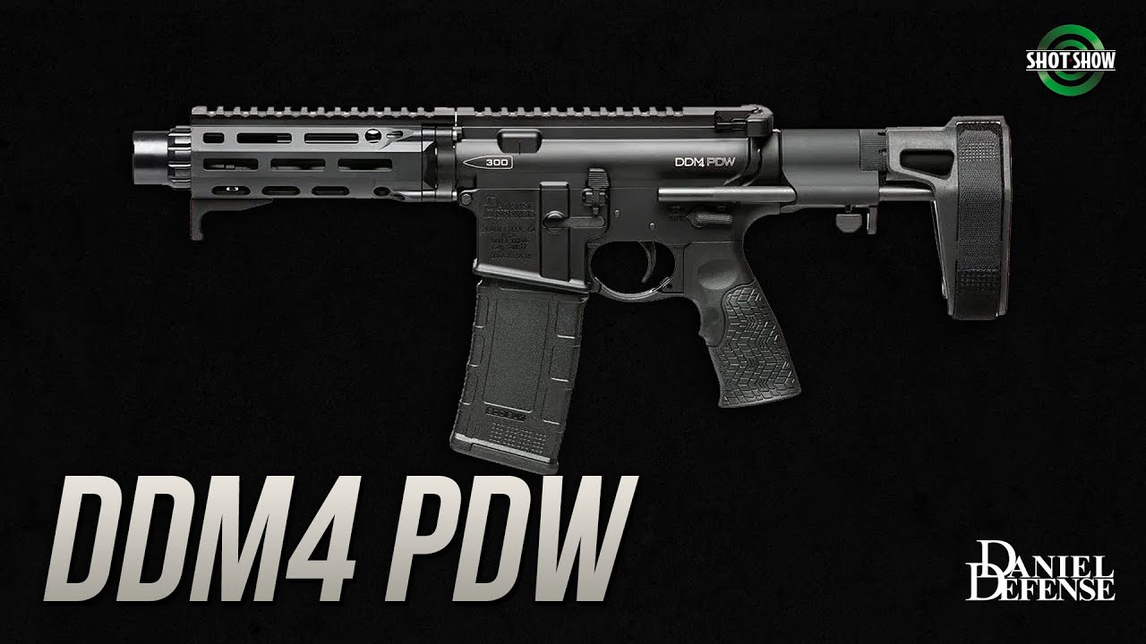 Daniel Defense DDM4 PDW - SHOT Show 2020