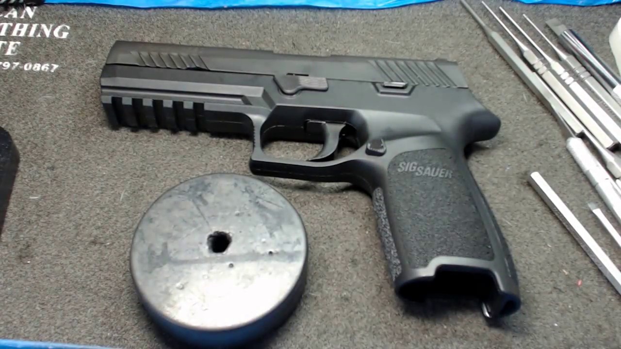 Sig Sauer P320 Complete disassembly and reassembly