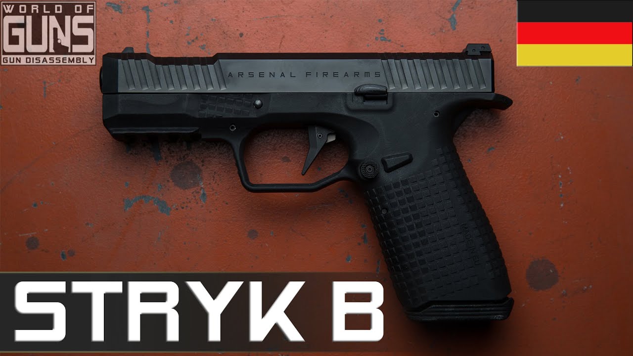 How Stryk B pistol works. Disassembly
