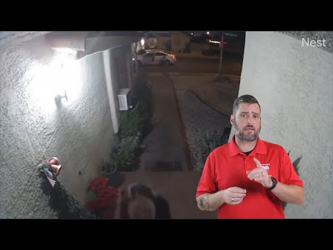 Las Vegas Doorcam Catches Domestic Abuse