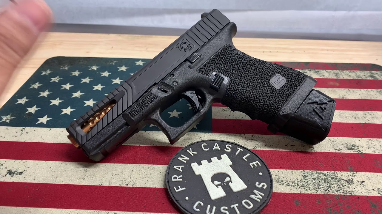 Glock 19 with frank castle customs package #1