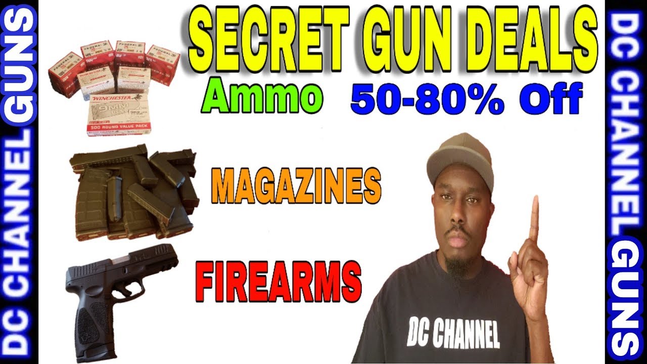 Best Place To Get Cheap Magazine,  Ammo , Firearm Accessories 50% Off | Guns