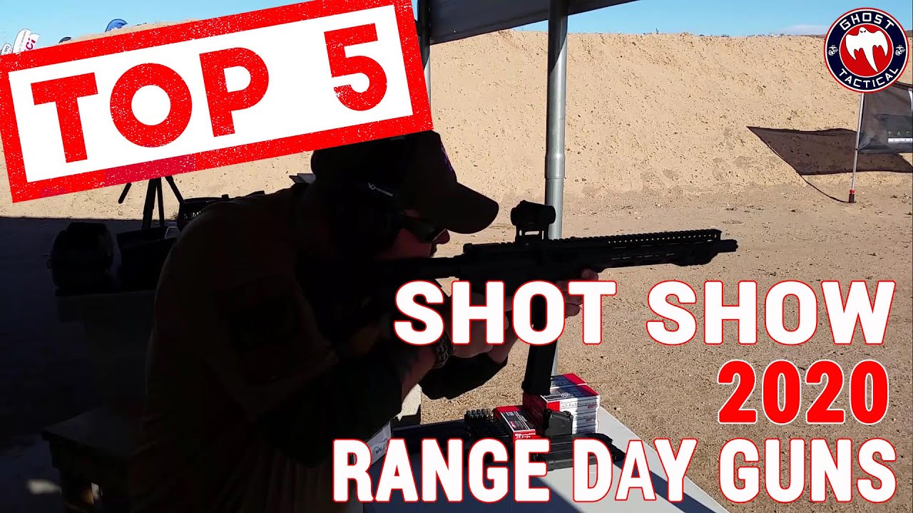 Top 5 SHOT Show 2020 Range Day Guns