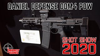 New Daniel Defense DDM4 PDW - SHOT Show 2020