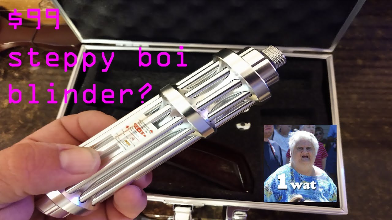 Here's Why This Chinese Laser Might Be Perfect For Steppy Bois.