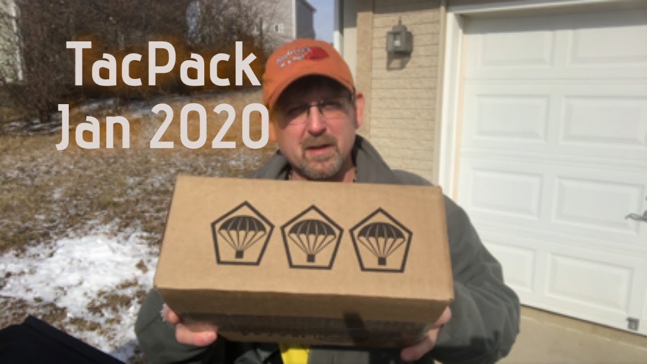 TacPack unboxing (January 2020)