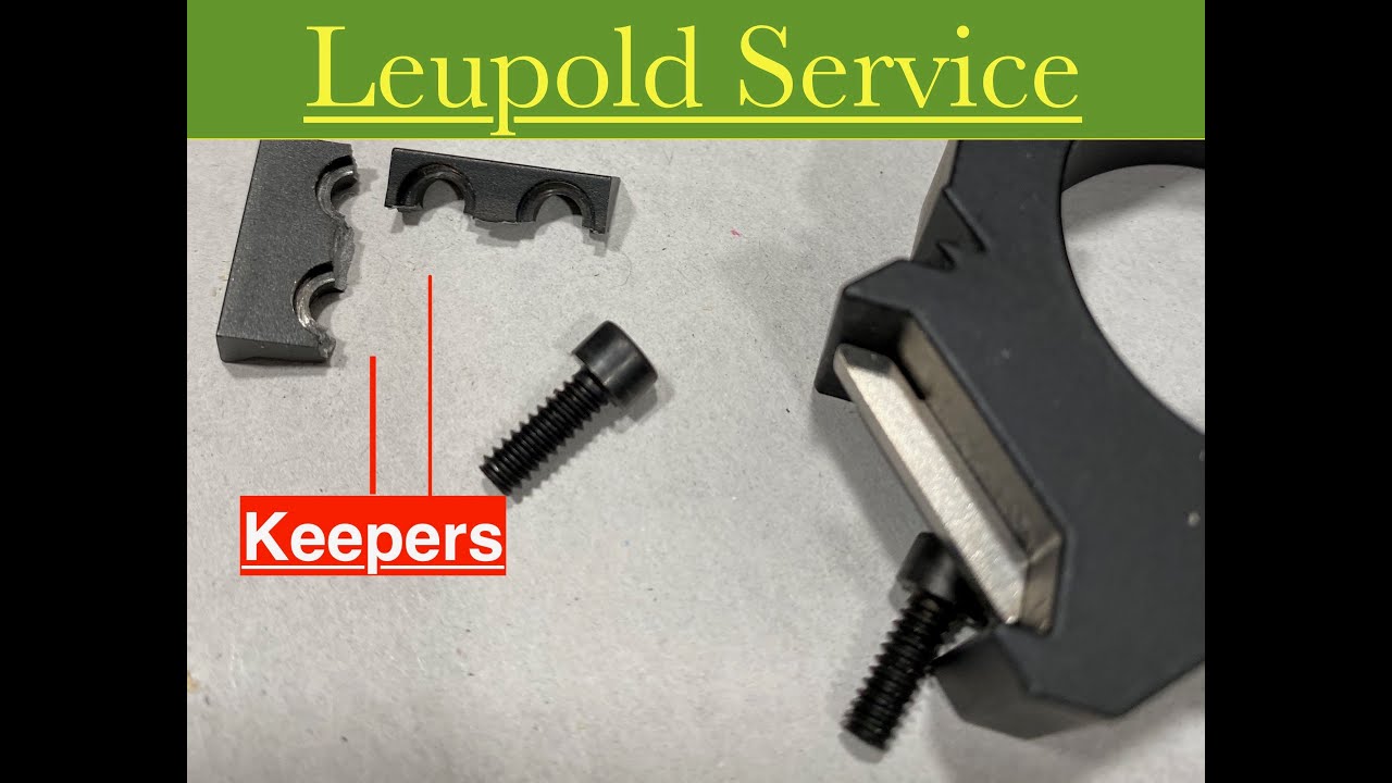 Leupold Service for the PRW2 30MM Scope Rings.  Mike saves the Day!