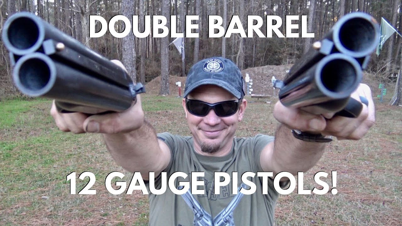 Double Barreled 12 Gauge Shotgun Pistol Review- THE DIABLO!!!