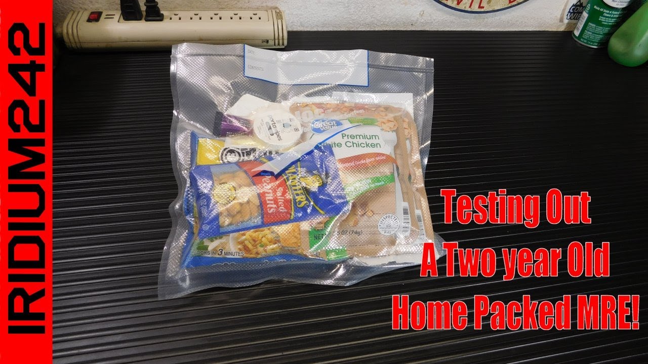 Testing Out A 2 Year Old Home Made/Packed MRE!