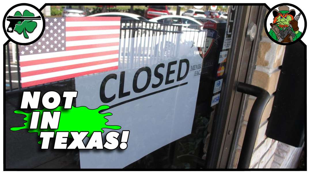 Gun Shops In Texas FORCED To Close NOPE, Not Here!