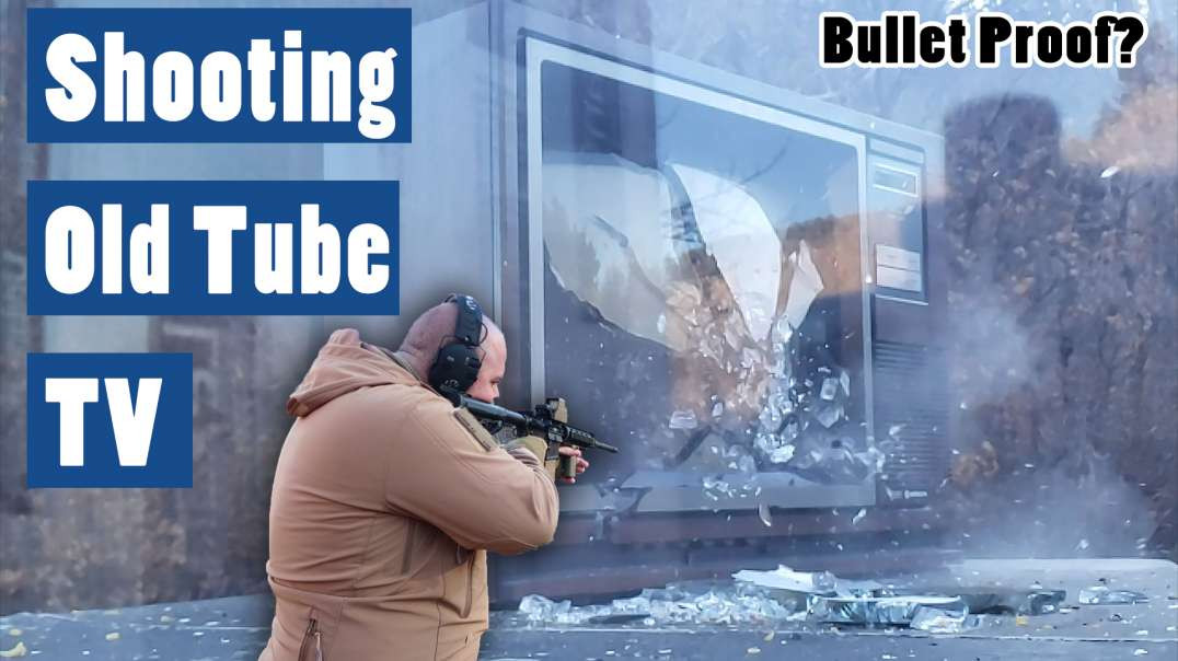 Shooting a Tube TV | Is it Bullet Proof?