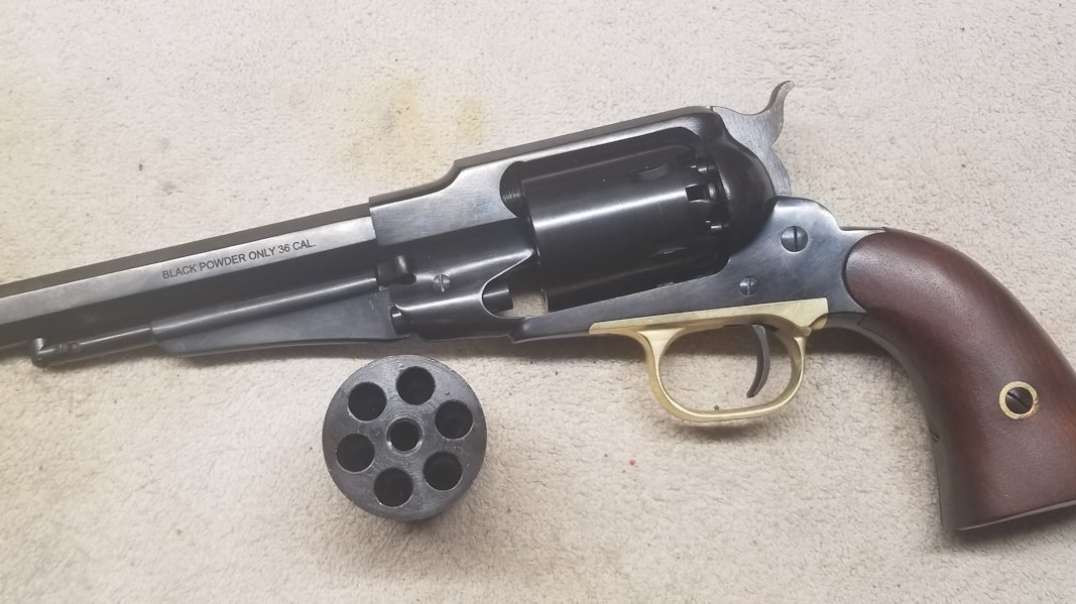 Dixie Pietta Remington 1858 Belt Pistol Rapid Reload