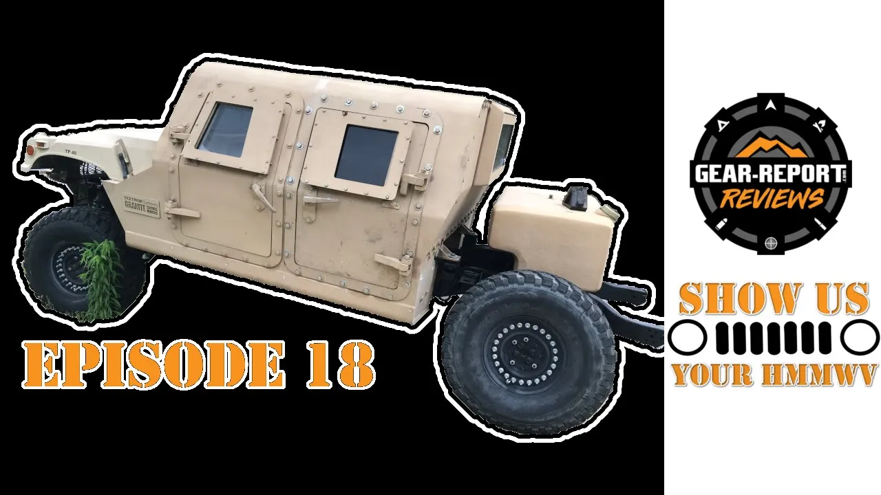Show Us Your HMMWV! Episode 18 - Black Beauty Beast HMMWV, SCTV Capsule Humvee, M1165 HMMWVs