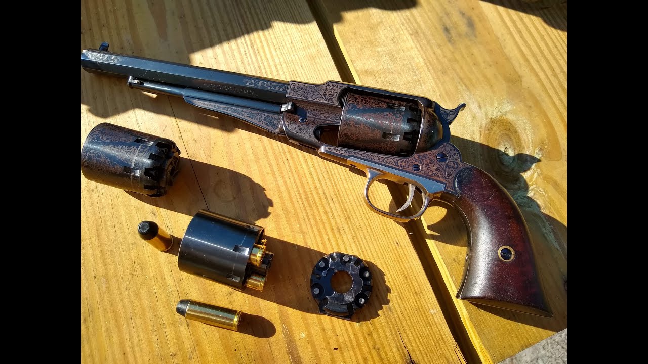 Shooting the Pietta 1858 Remington .44 Back From Goons Gun Works *Outlaw Mule*