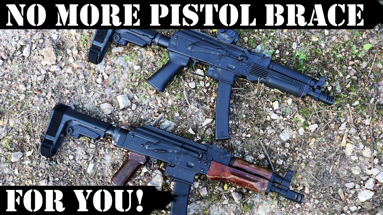 No More Pistol Brace for You! ATF is at it again!