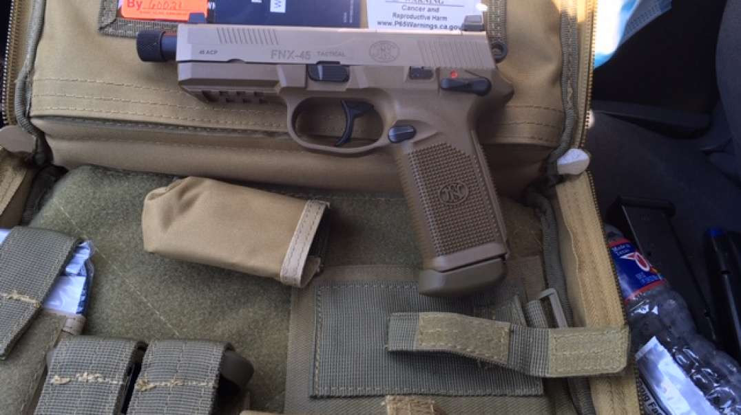 FN FNX 45 tactical first rounds day