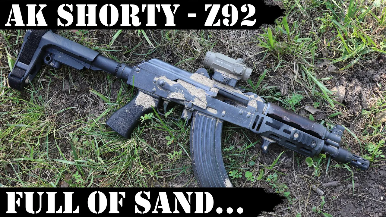 Shorty AK - ZPAP92 / Full of Sand!