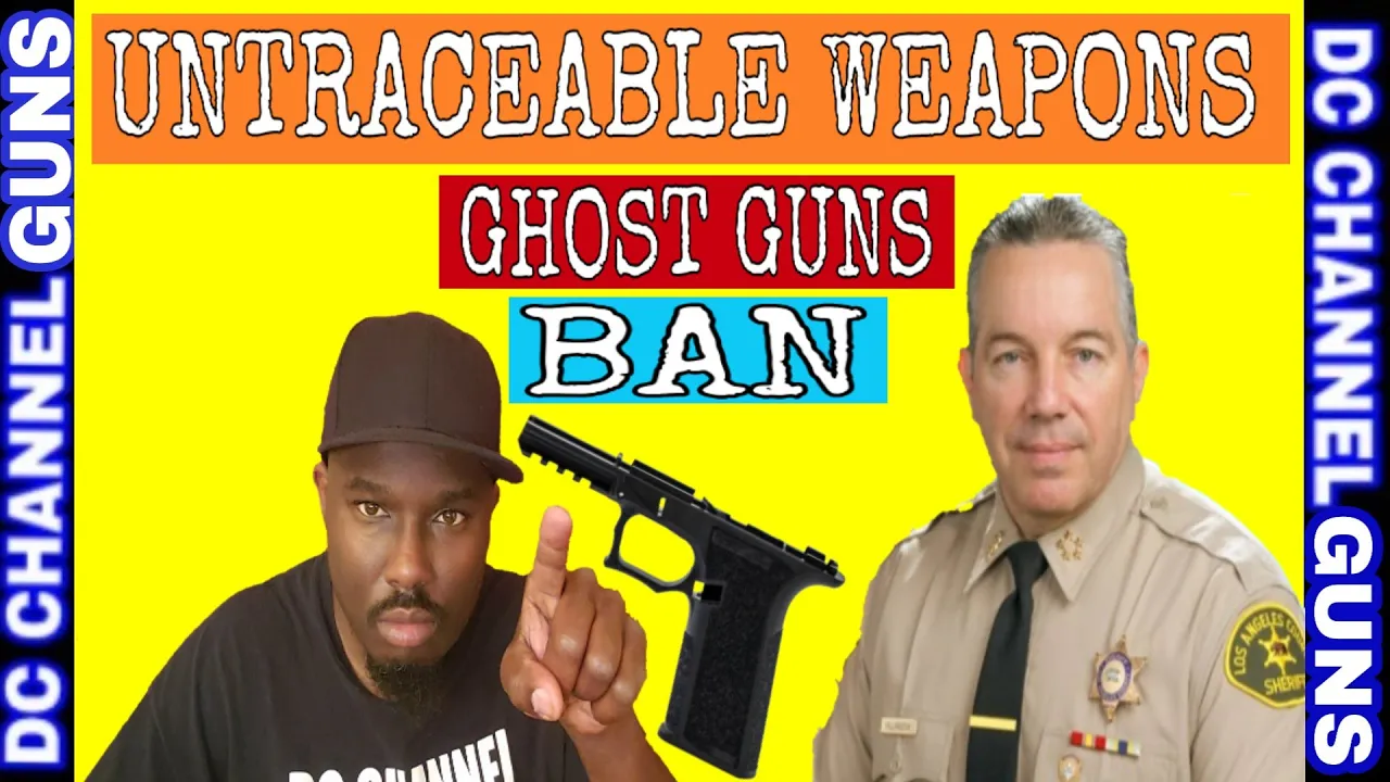 ( #BAN BUILD YOURSELF KITS ) LA Sheriff Calls More Regulations Needed Ghost Guns
