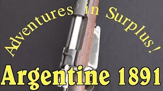 Adventures in Surplus: Chromed Argentine 1891 Parade Rifle