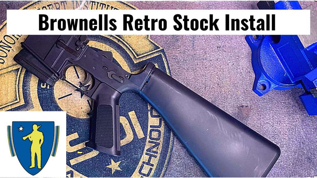 Retro Stock Installation JC Arms Fixed Mag AR15