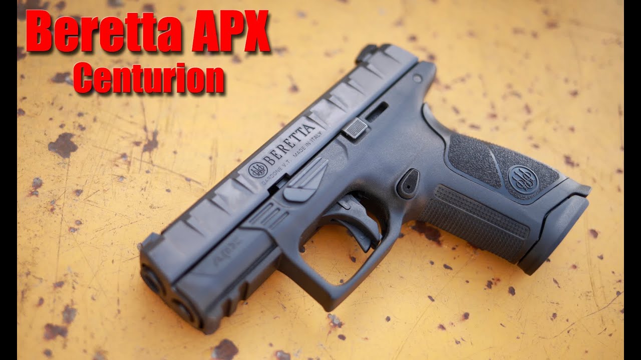 Beretta APX Centurion First Shots And Impressions