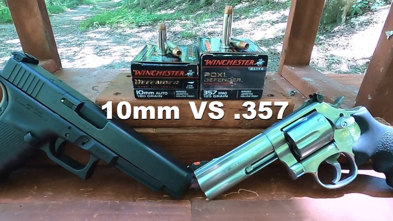 10mm VS .357 Magnum Episode 2. Winchester Defender