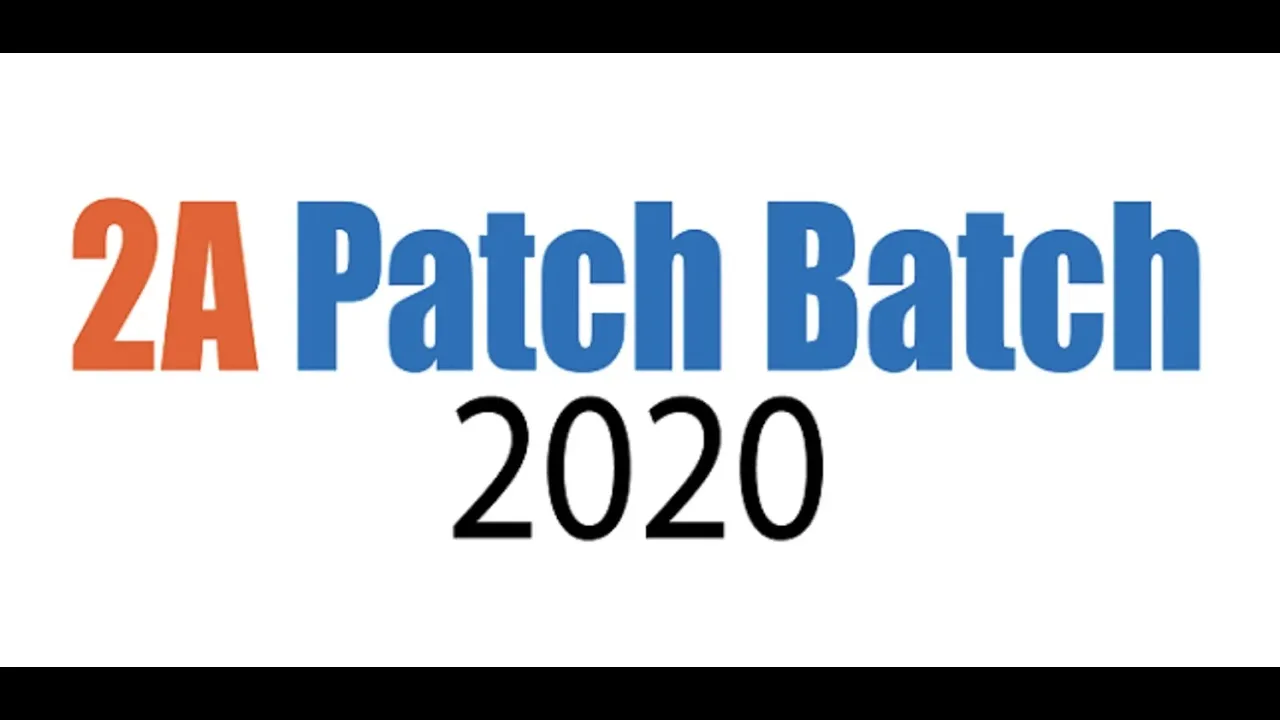 2A Patch Batch 2020: Time Running Out To Get Your Limited Edition Patches